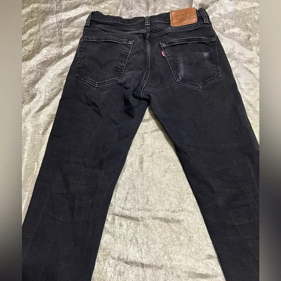 Levi’s 511 Jeans Men’s 30x30 Slim Straight Leg Black Stretch Denim Premium Big E - Picture 13 of 13